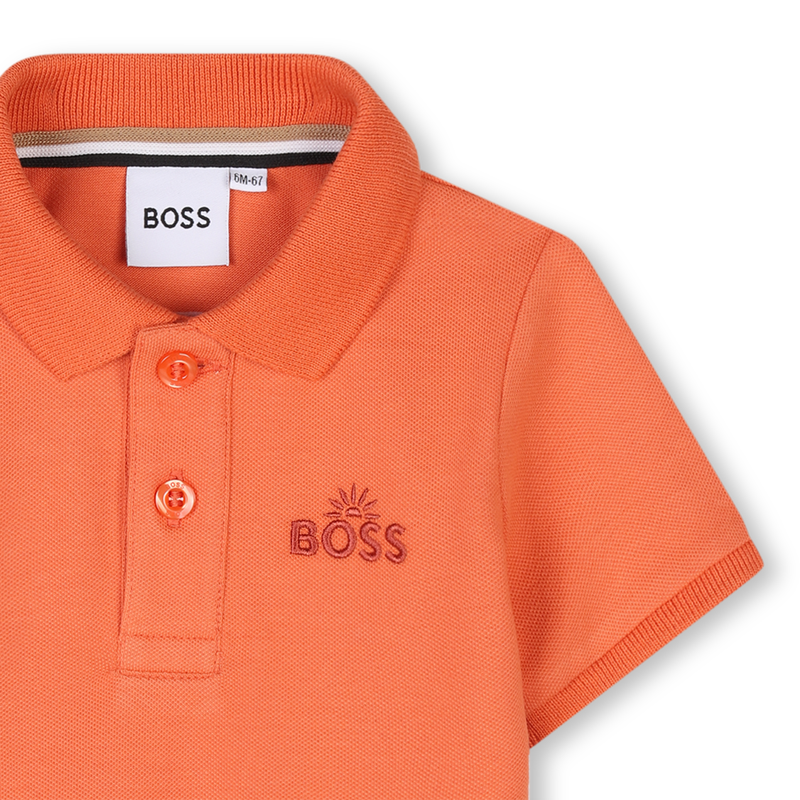 Polo de manga corta BOSS 
                        NI&Ntilde;O