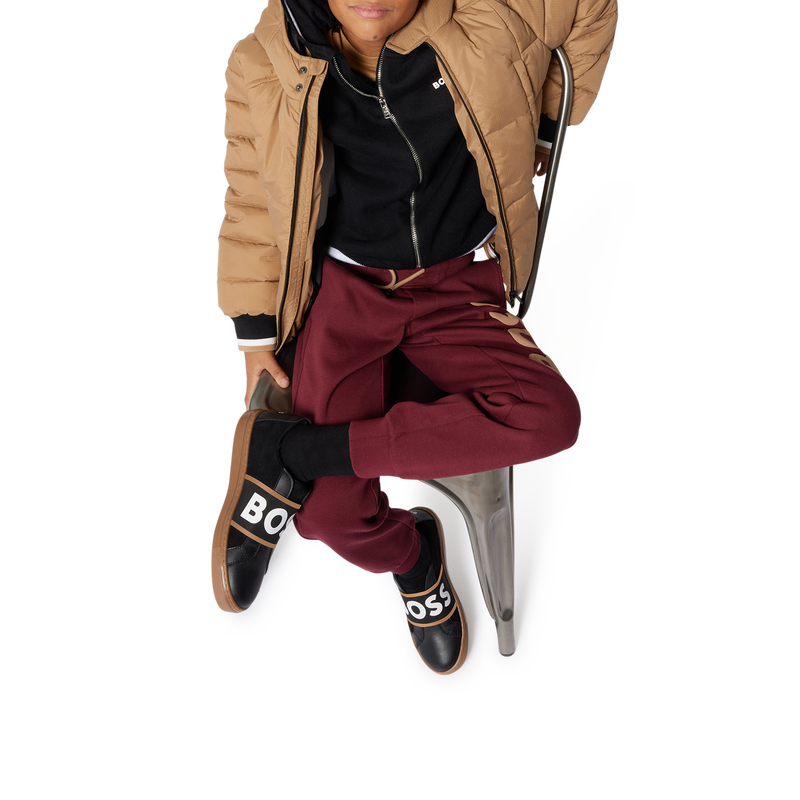 Chaqueta de algod&oacute;n y lana BOSS 
                        NI&Ntilde;O