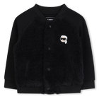 C&aacute;rdigan bimaterial KARL LAGERFELD KIDS 
                    NI&Ntilde;O