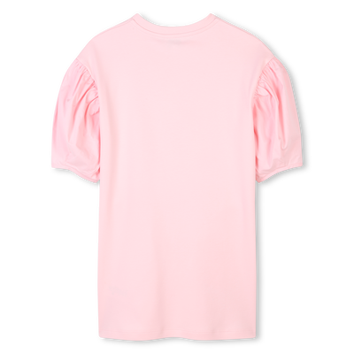 Vestido de manga abullonada KENZO KIDS NI&Ntilde;A