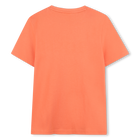 Camiseta manga corta y algod&oacute;n BOSS 
                    NI&Ntilde;O