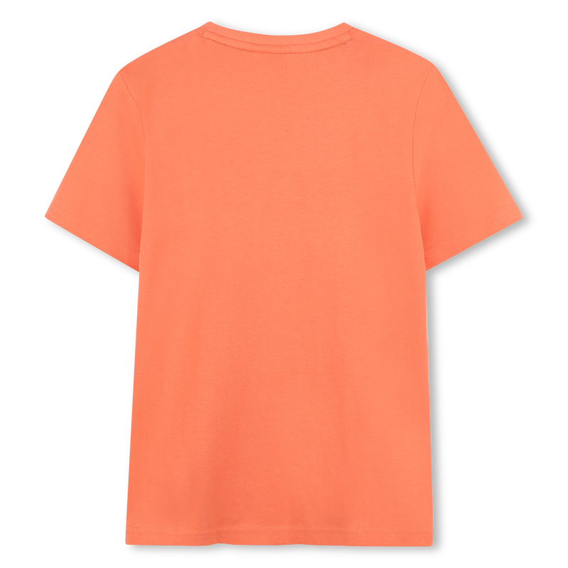 Camiseta manga corta y algod&oacute;n BOSS 
                        NI&Ntilde;O