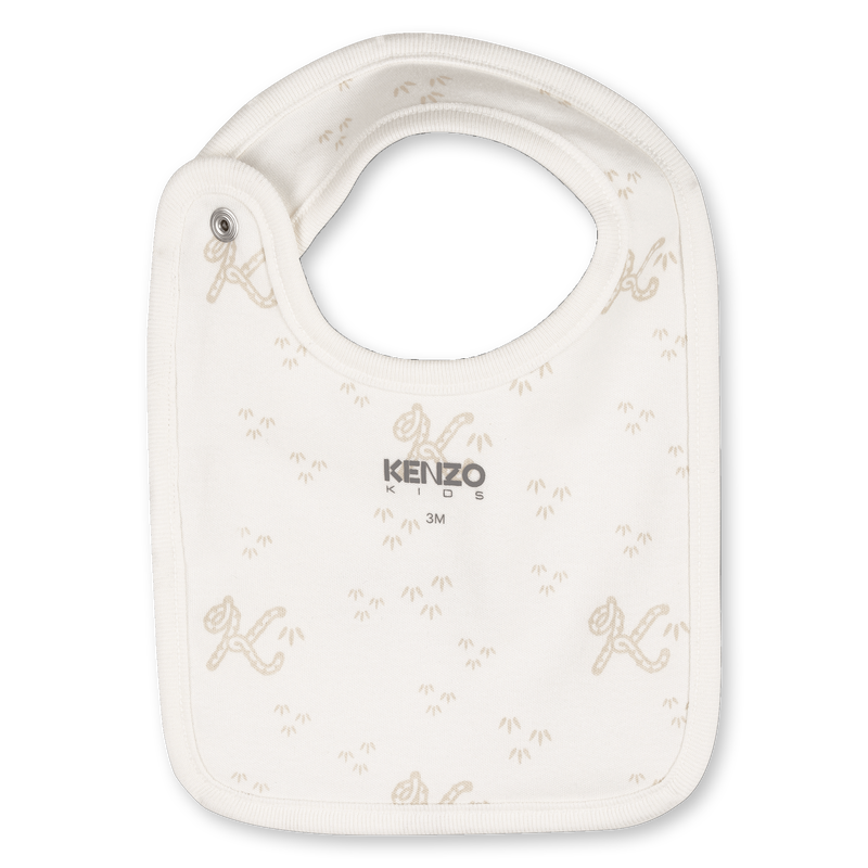 CONJUNTO DE PIJAMA, GORRO Y BABERO KENZO KIDS 
                        UNISEXO