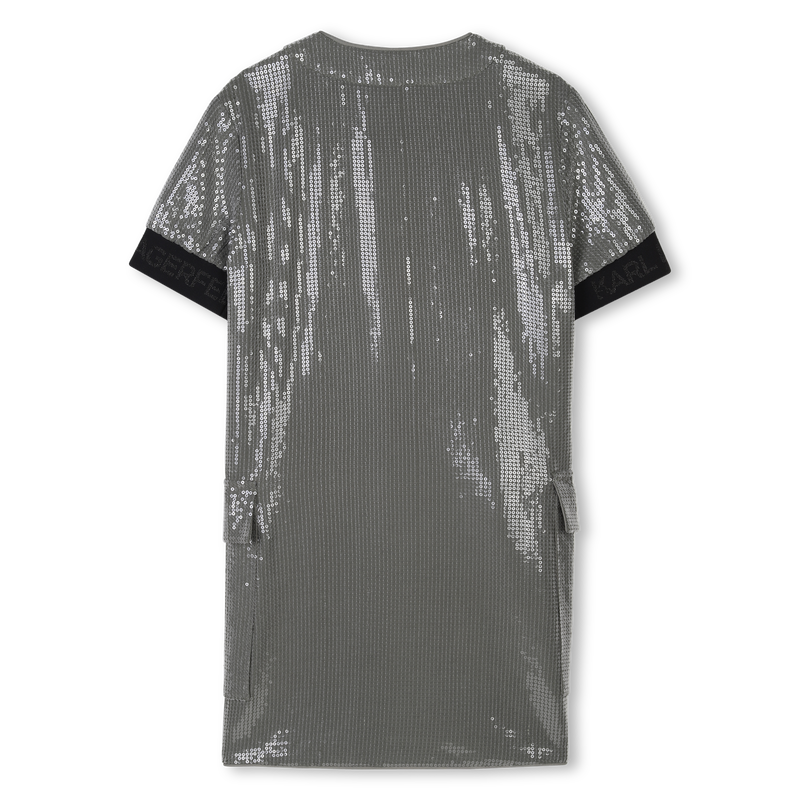 Vestido de manga corta KARL LAGERFELD KIDS 
                        NI&Ntilde;A