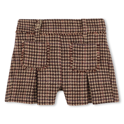 Short de cuadros CHLOE NI&Ntilde;A