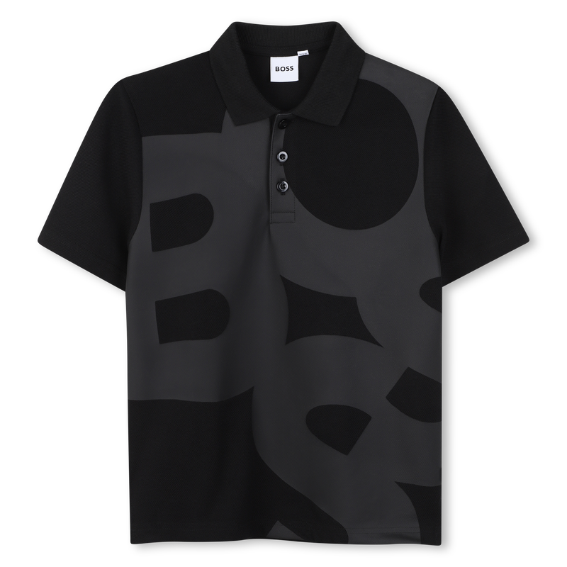 Polo de algod&oacute;n BOSS 
                        NI&Ntilde;O