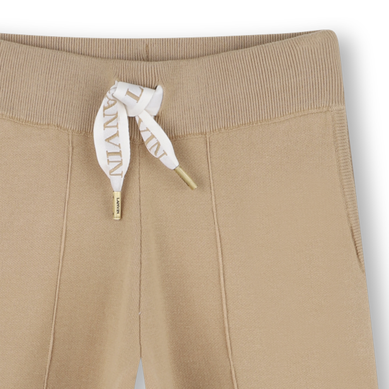 Pantalón de punto de pernera ancha LANVIN 
                        NIÑA