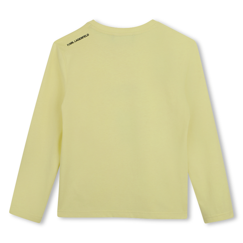 Camiseta de manga larga KARL LAGERFELD KIDS 
                        NI&Ntilde;O