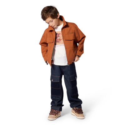Camiseta de mangas cortas LANVIN NI&Ntilde;O