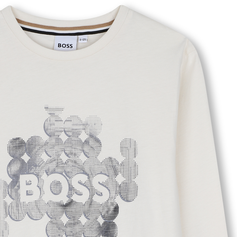 Camiseta de manga larga BOSS 
                        NI&Ntilde;O
