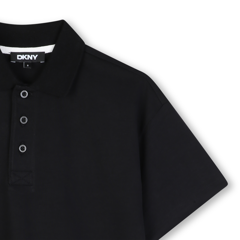 POLO DE MANGA CORTA DKNY 
                        NI&Ntilde;O