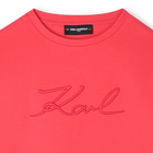 Vestido de manga larga KARL LAGERFELD KIDS 
                    NI&Ntilde;A