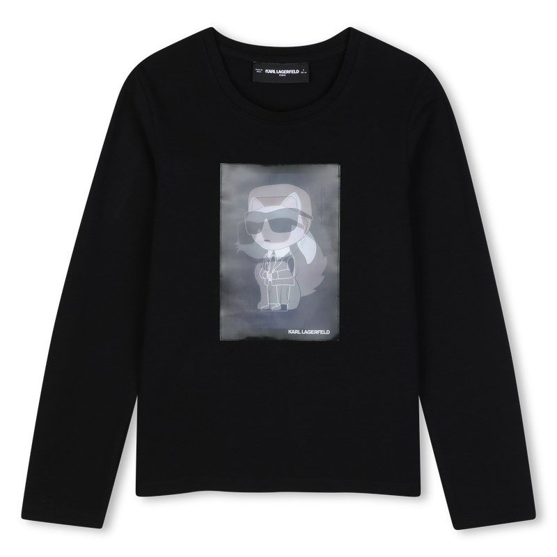 Camiseta de manga larga KARL LAGERFELD KIDS 
                        NI&Ntilde;A