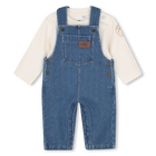 Conjunto de mono y camiseta TIMBERLAND 
                    NI&Ntilde;O