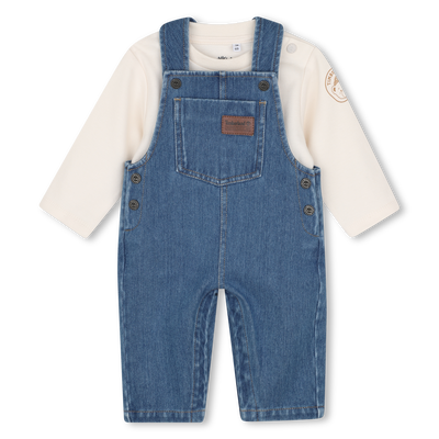 Conjunto de mono y camiseta TIMBERLAND NI&Ntilde;O