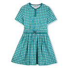 Vestido con estampado vichy KIDS AROUND 
                    NI&Ntilde;A