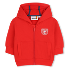 Sudadera jogger con capucha, ROJO, hi-res