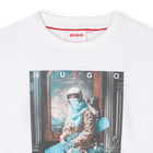 Camiseta de manga corta HUGO 
                    NI&Ntilde;O