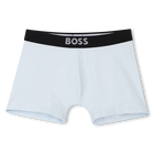 Pack de 2 calzoncillos b&oacute;xer de jersey BOSS 
                    NI&Ntilde;O