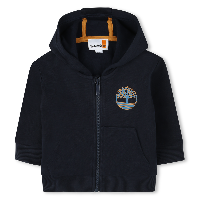 Sudadera cremallera y capucha TIMBERLAND 
                        NI&Ntilde;O