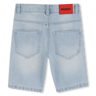 Bermudas vaqueras HUGO 
                    NI&Ntilde;O