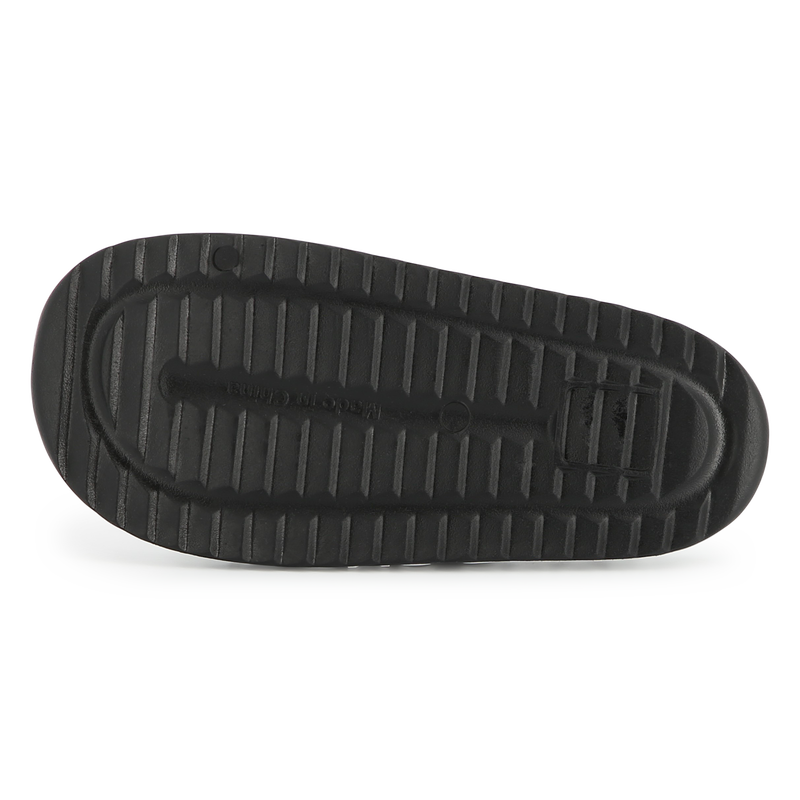 Chanclas con logo MARC JACOBS 
                        NI&Ntilde;O