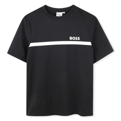 Camiseta de mangas cortas BOSS NI&Ntilde;O