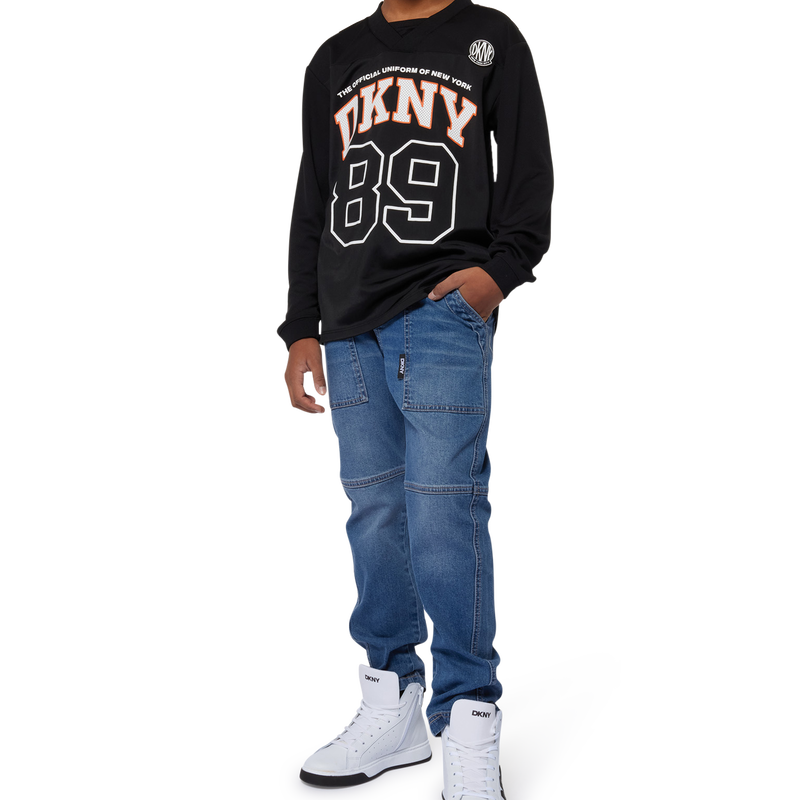 Camiseta de manga larga DKNY 
                        UNISEXO