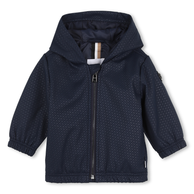 CORTAVIENTOS CON CAPUCHA BOSS NI&Ntilde;O