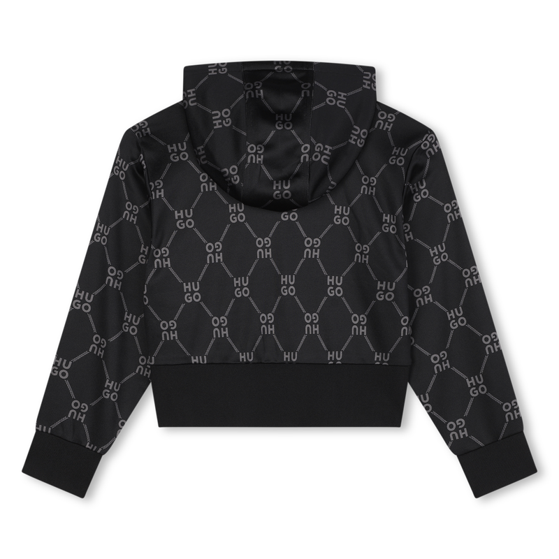 Sudadera estampada con capucha HUGO 
                        NI&Ntilde;A