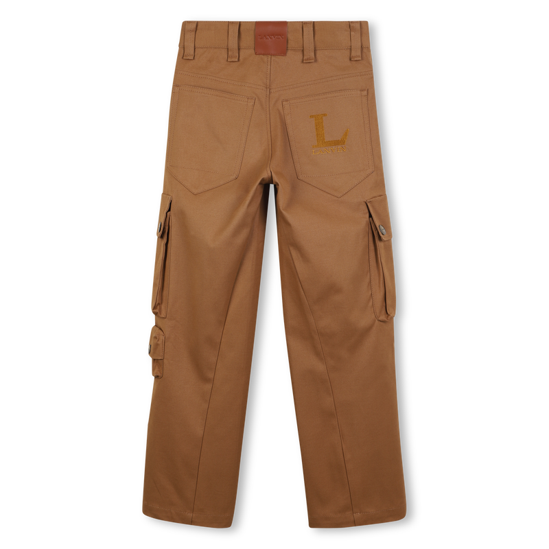 Pantal&oacute;n estampado bordado con logo pa LANVIN 
                        NI&Ntilde;O