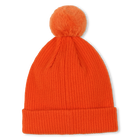 Gorro de punto con pomp&oacute;n polar TIMBERLAND 
                    NI&Ntilde;O