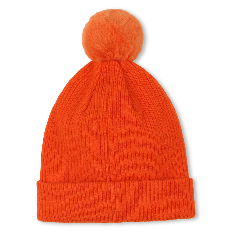 Gorro de punto con pomp&oacute;n polar TIMBERLAND 
                        NI&Ntilde;O