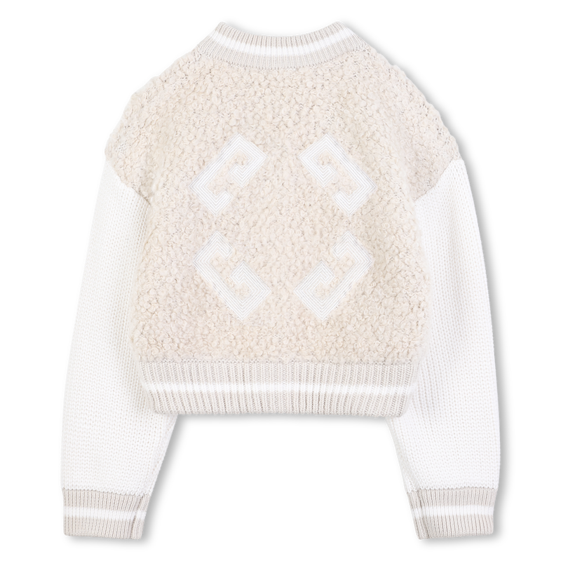 Cazadora bomber bicolor GIVENCHY 
                        NI&Ntilde;A