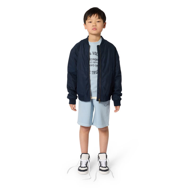CHAQUETA BOMBER CON CREMALLERA ZADIG & VOLTAIRE 
                        NIÑO
