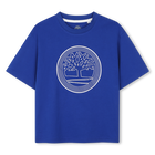 Camiseta de mangas cortas, AZUL, hi-res