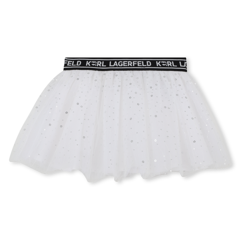 Conjunto de sudadera y falda KARL LAGERFELD KIDS 
                        NI&Ntilde;A