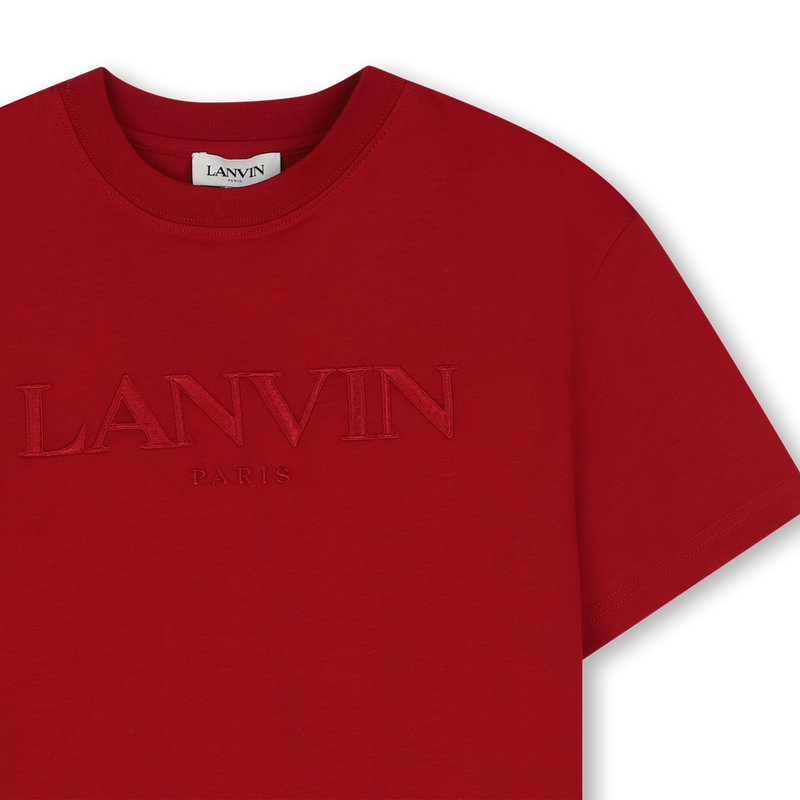 Camiseta de manga corta LANVIN 
                        NI&Ntilde;O