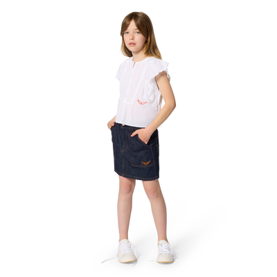 BLUSA DE MANGA CORTA ZADIG & VOLTAIRE NI&Ntilde;A