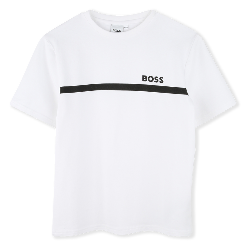 CAMISETA DE MANGA CORTA BOSS 
                        NI&Ntilde;O