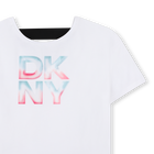 Camiseta de manga corta DKNY 
                    NI&Ntilde;A