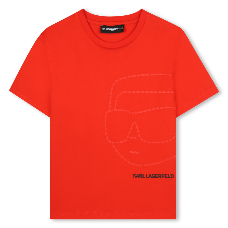 Camiseta de manga corta KARL LARGERFELD KIDS 
                        NI&Ntilde;O
