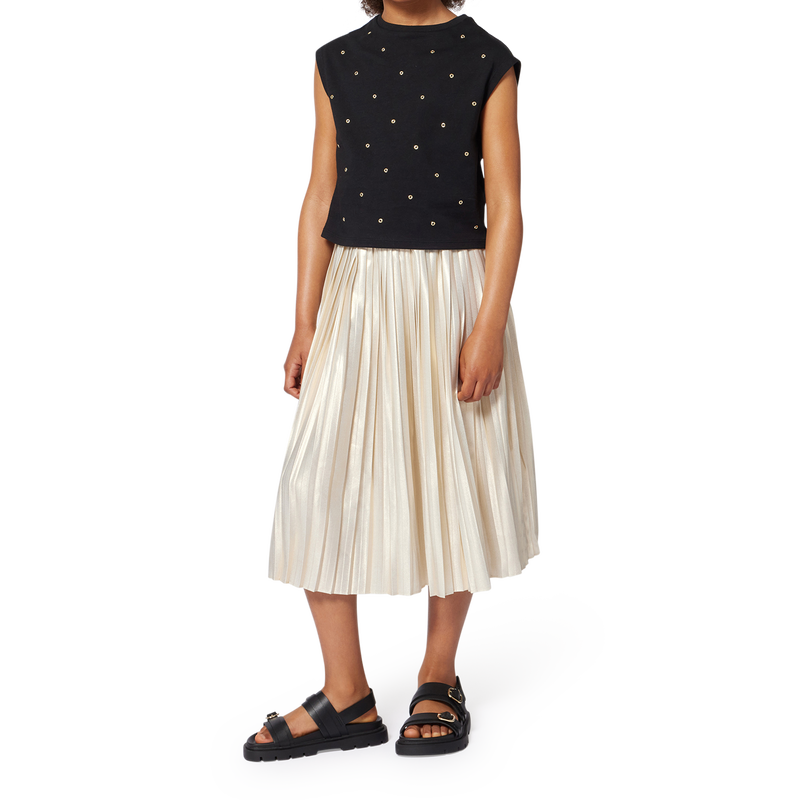 Camiseta algod&oacute;n de ceremonia MICHAEL KORS 
                        NI&Ntilde;A