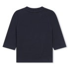 Camiseta de algod&oacute;n multilogo BOSS 
                    NI&Ntilde;O
