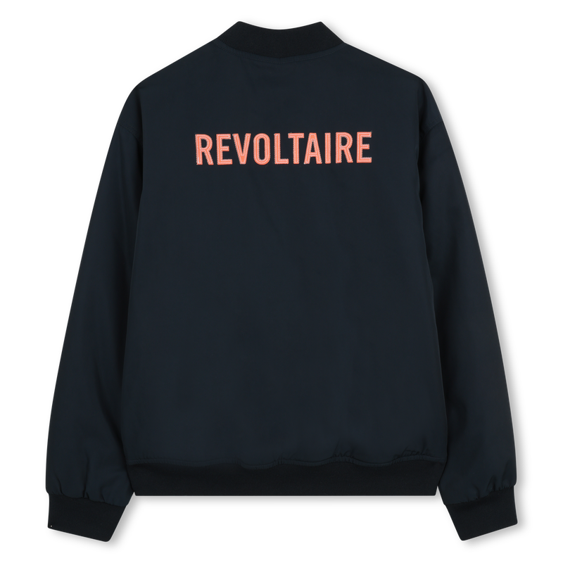 CHAQUETA BOMBER CON CREMALLERA ZADIG & VOLTAIRE 
                        NI&Ntilde;O