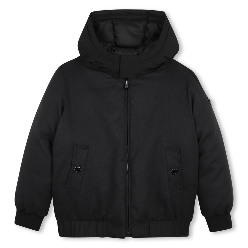 Chaqueta acolchada con capucha BOSS 
                        NI&Ntilde;O