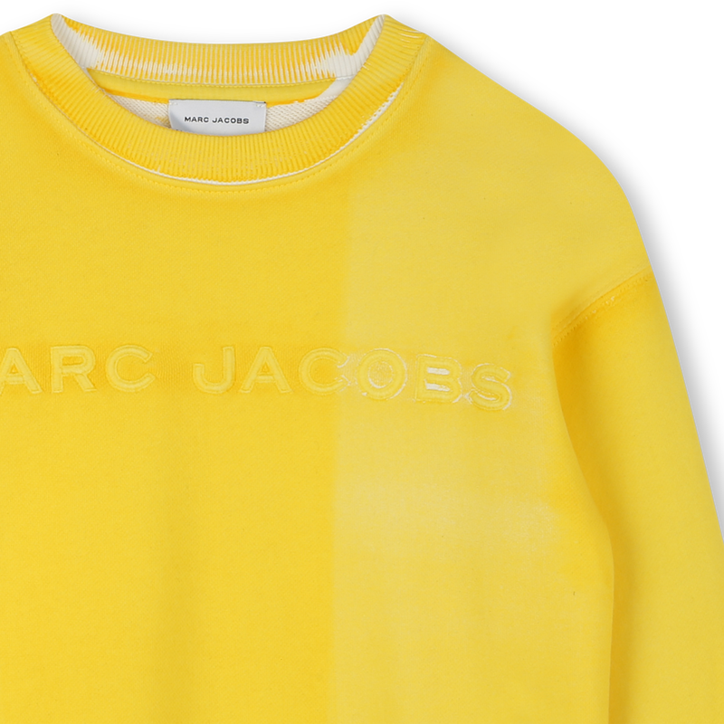 Sudadera de mulet&oacute;n de algod&oacute;n MARC JACOBS 
                        UNISEXO