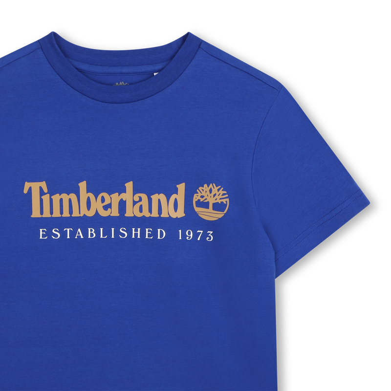 Camiseta de mangas cortas TIMBERLAND 
                        NI&Ntilde;O