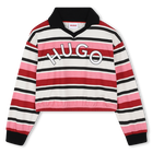 Polo de manga larga HUGO 
                    NI&Ntilde;A