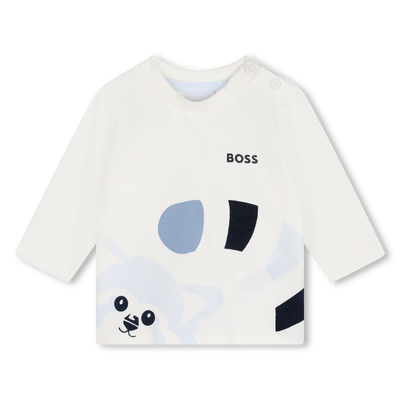 Camiseta con estampado panda BOSS NI&Ntilde;O